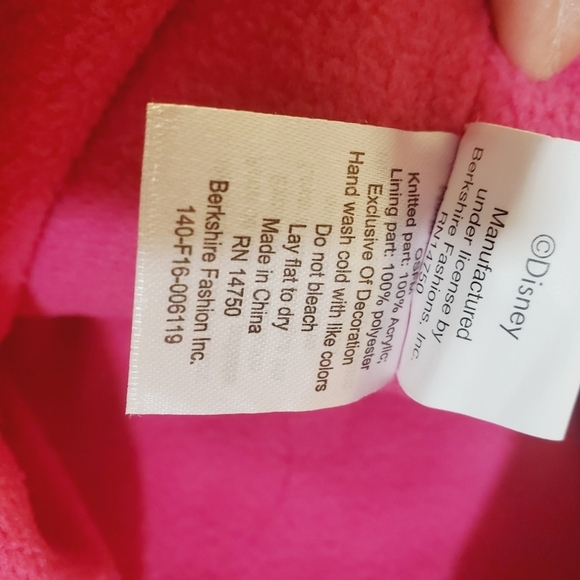 Minnie Mouse girls Beanie hat - Picture 3 of 5